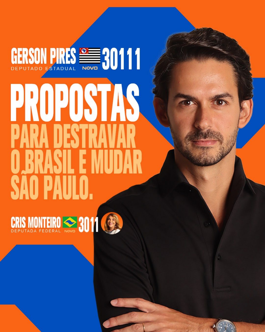 Propostas para destravar o Brasil e mudar São Paulo · Gerson Pires 30111